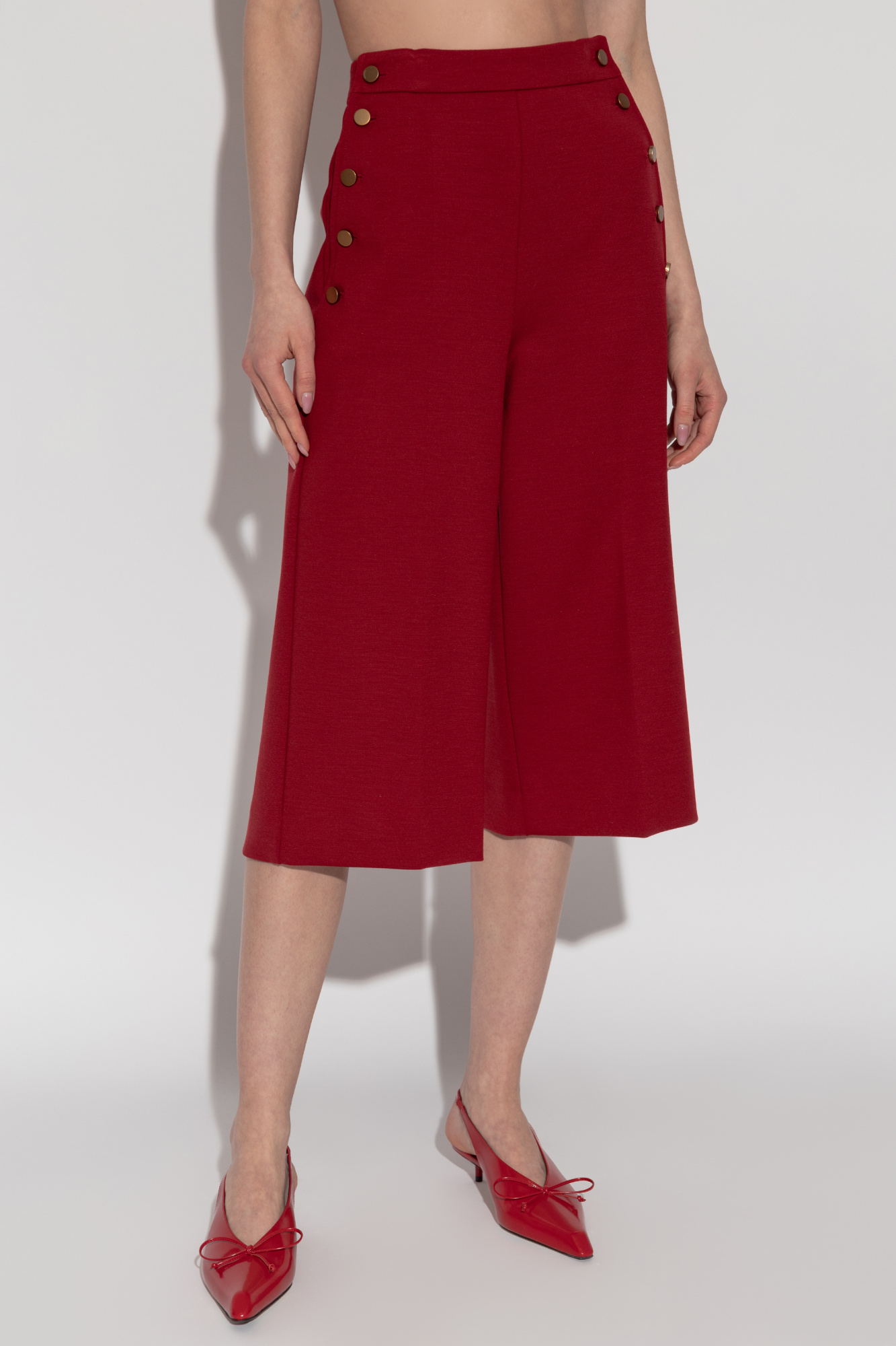 ☆MaxMara☆直営店買付☆お洒落Bermuda Pants/VALDEZ Red Bermudas 'Valdez' Max Mara - Vitkac AS